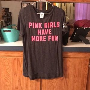 PINK Victoria's Secret Tops - VS PINK 2015 Fashion Show tee PINK Victoria's Secret Tops - VS PINK 2015 Fashion Show tee